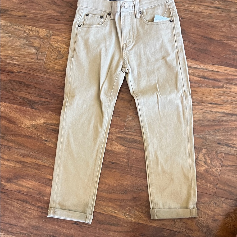 Lucky Brand Tan Twill Pants